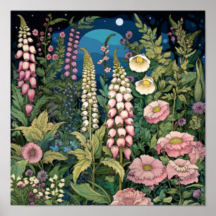 Skriv ut Wildblommor Art Poster