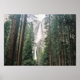 Skriv ut Yosemite Falls Poster