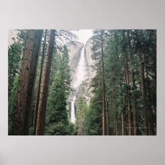 Skriv ut Yosemite Falls Poster
