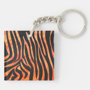 Skriv ut Zebra Black och Orange