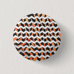 Skriv ut Zebra Black och Orange Knapp