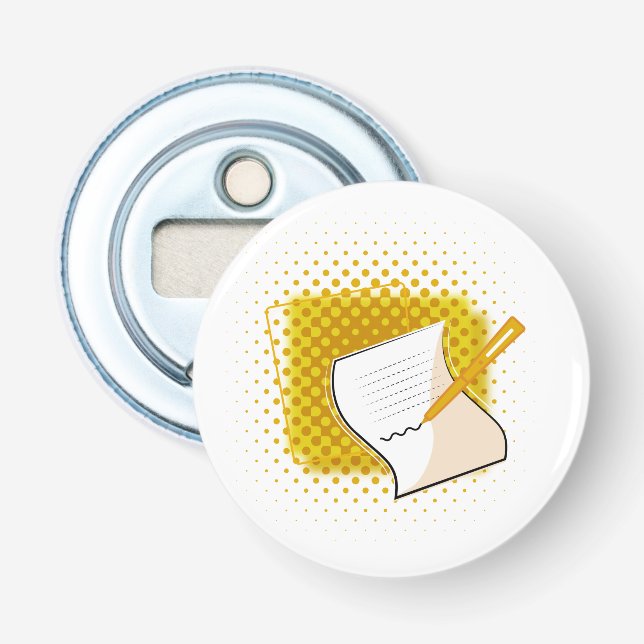 Skriva Älskare Flasköppnare (Framsidan)