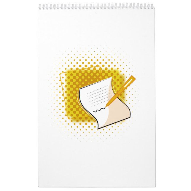 Skriva Älskare Kalender (Omslag)