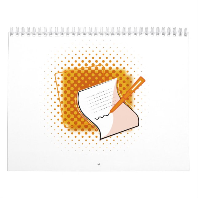 Skriva Älskare Kalender (Omslag)