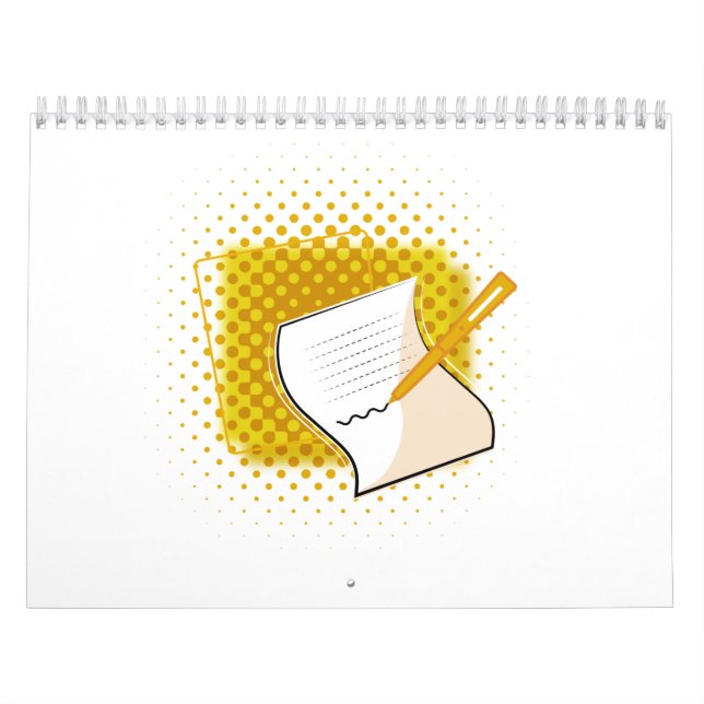 Skriva Älskare Kalender (Omslag)