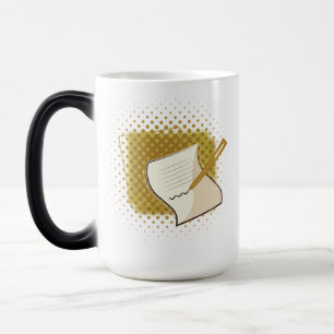 Skriva Älskare Magisk Mugg