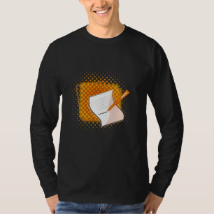 Skriva Älskare T-Shirt