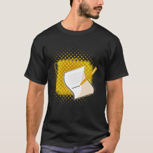 Skriva Älskare T Shirt