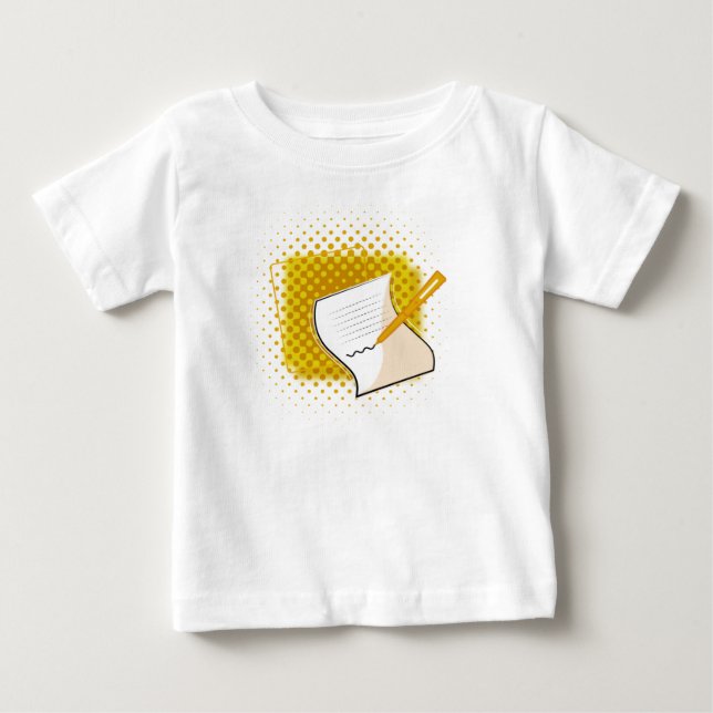 Skriva Älskare T Shirt (Framsida)