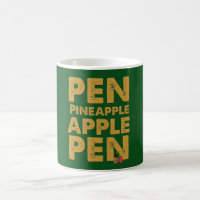 Skriva ananas Apple skrivar hållaren - rolig