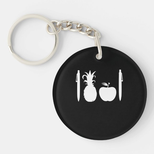 Skriva ananas Apple skrivar japanskt sångdansdille (Framsidan)