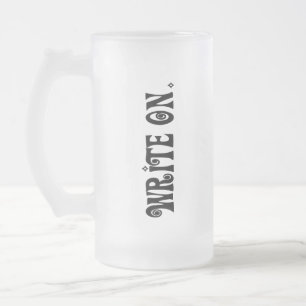 Skriva den (Ver 3) Frostat Ölglas
