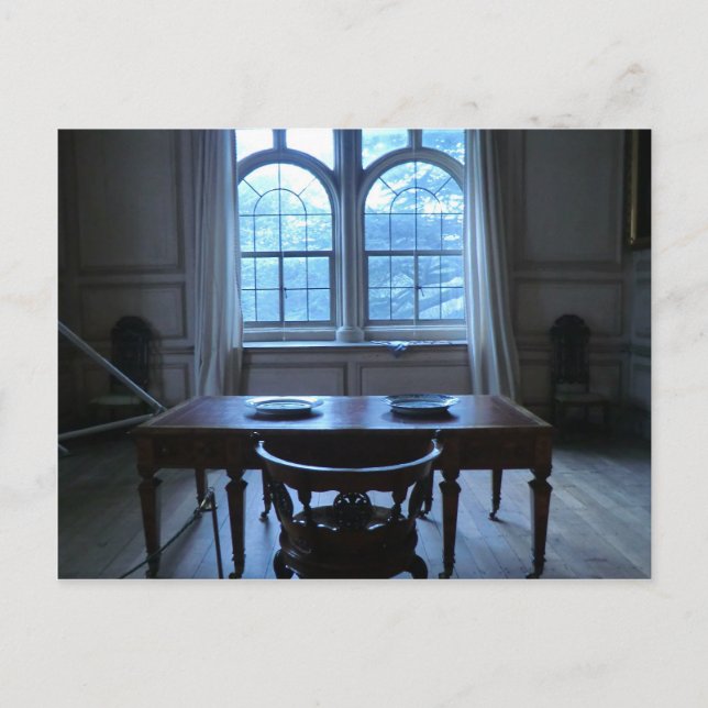 Skriva Desk på Sudbury Hall Vykort (Framsida)