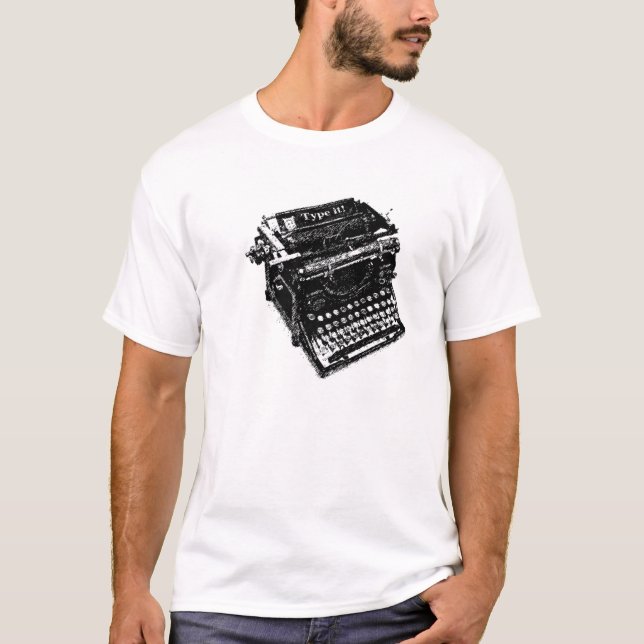 Skriva det! t shirt (Framsida)