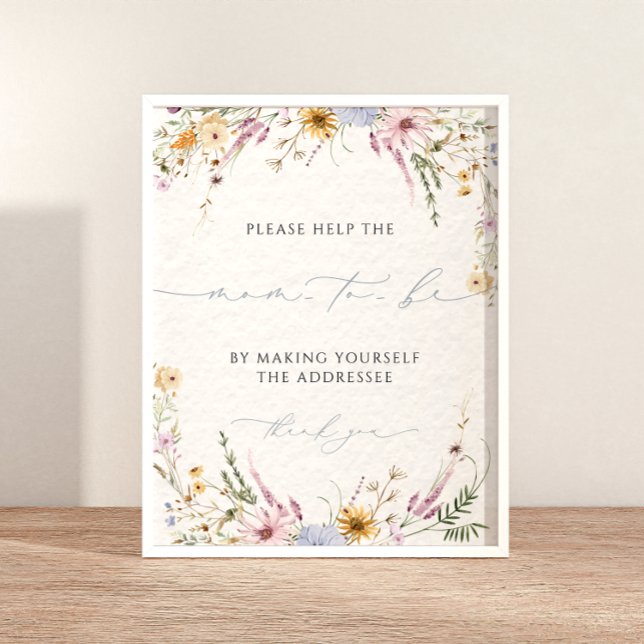 Skriva Din Adress babydusch Adress i EnUtvecklings Poster (Skapare uppladdad)