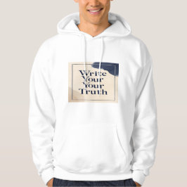 Skriva din sanning hoodie