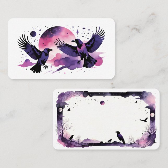 Skriva dina egna Oracle-kort Visitkort (Fram/baksida)