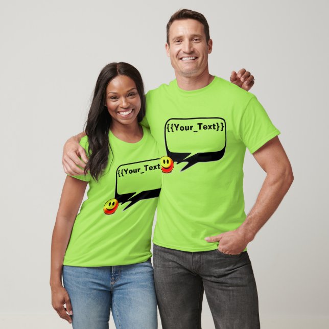 Skriva ditt meddelande tee (Unisex)