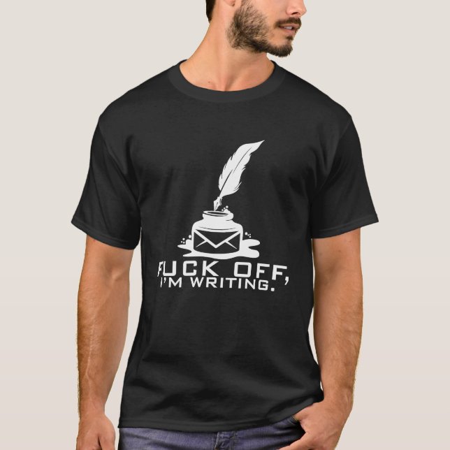 Skriva för skrivprogram t shirt (Framsida)