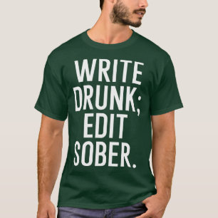 Skriva full redigera soja t shirt