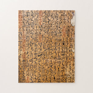 Skriva i antika egyptiska pussel