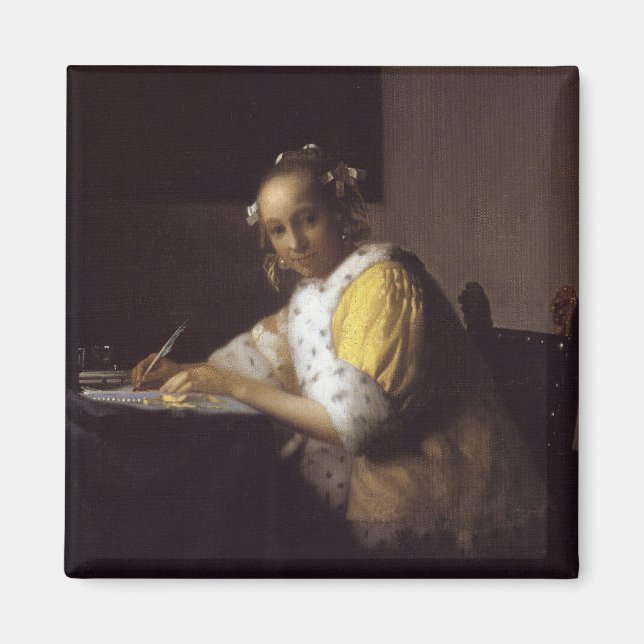 Skriva i Dam Magnet (Framsidan)