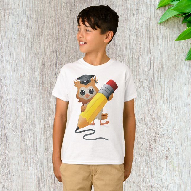 Skriva i uggla t shirt (Skapare uppladdad)