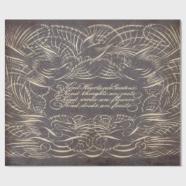 Skriva lakan för krusidullen 60lb Decoupage 30" x Presentpapper