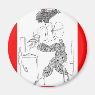 skriva magnet