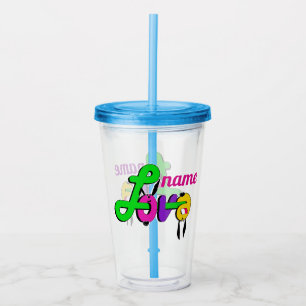 Skriva namn take away mugg