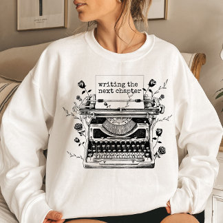 Skriva nästa kapitel, skicka, skriva t shirt