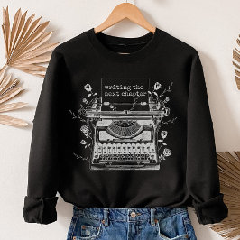 Skriva nästa kapitel, skicka, skriva t shirt