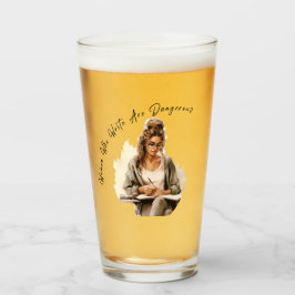 Skriva och sida: Glasware för fetma och Kreativ Glaskopp