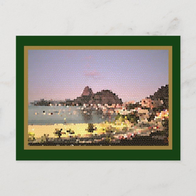 Skriva om sockerlimprio vykort (Framsida)