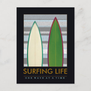 skriva om surfning vykort