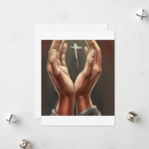 Skriva på Händer-mallkort