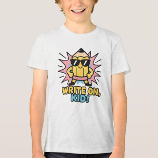 Skriva på Kid Shirt Back to school Shirt T Shirt