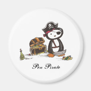Skriva piraten magnet