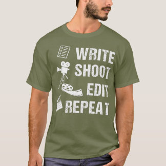Skriva: Redigera upprepad filmskapare _1_nxpl T Shirt