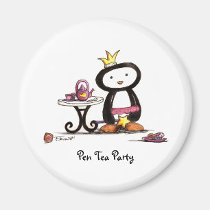 Skriva Teapartyet Magnet