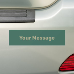 Skriva textmallen Message Forest Grönt Sage Bildekal