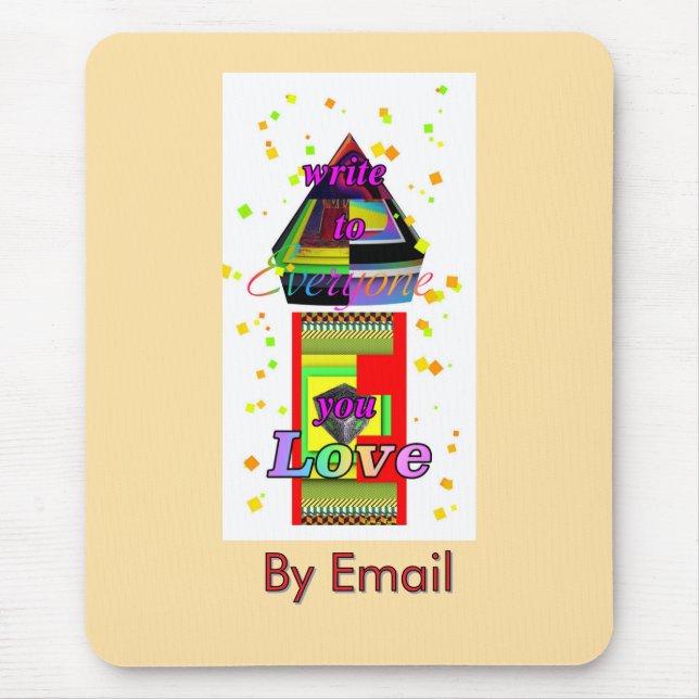 Skriva till alla via e-postdator musmatta (Framsidan)