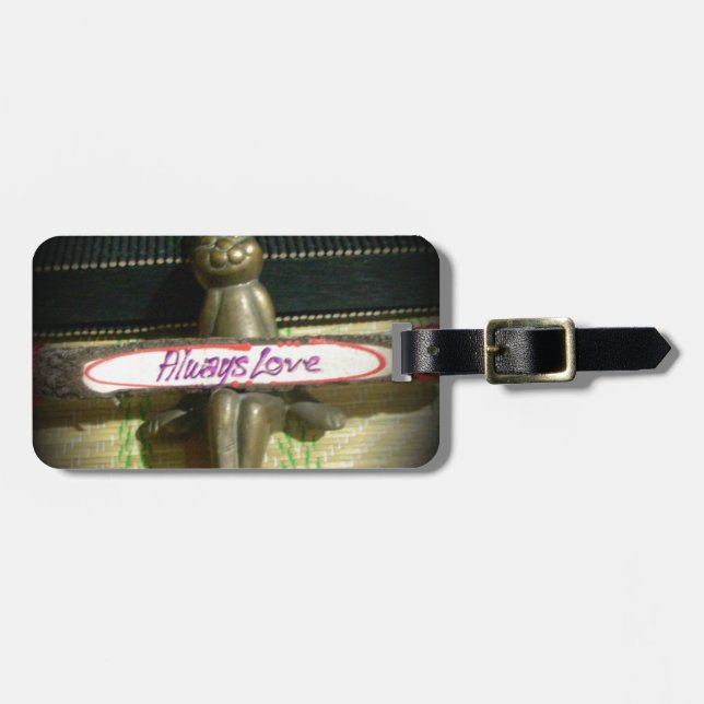 Skriva ut alltid Kärlek inspirerande kanonteckning Bagagebricka (Horisontell Framsida)