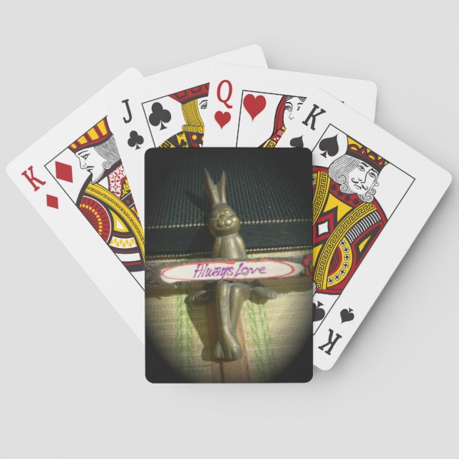 Skriva ut alltid Kärlek inspirerande kanonteckning Casinokort (Baksidan)