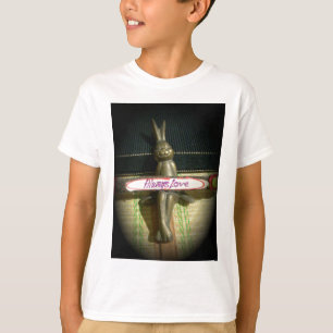 Skriva ut alltid Kärlek inspirerande kanonteckning Tee