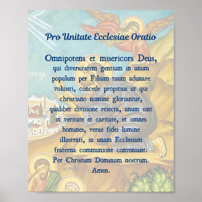 Skriva ut bön för enhet poster (Framsidan)