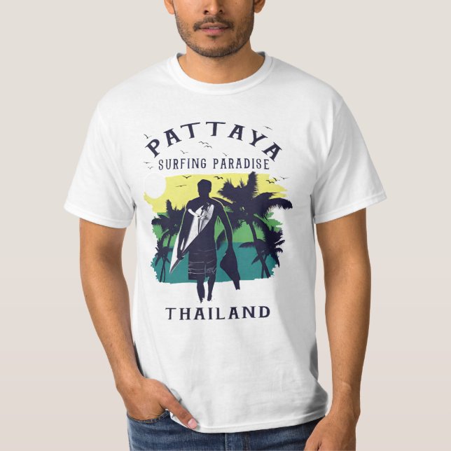 skriva ut i pattaya thailand Classic T Shirt (Framsida)