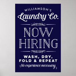 Skriva ut marin Personlig för Roligt i Tvätt Poster