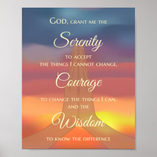 Skriva ut med serviceböner - Sunrise Poster