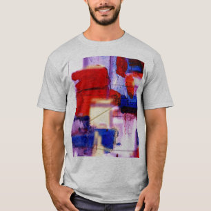 Skriva ut modern Abstrakt T Shirt